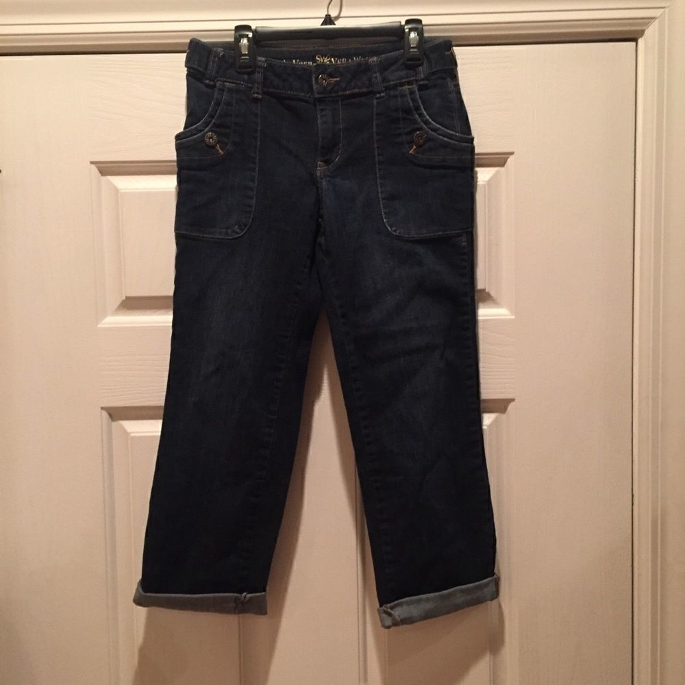 Simply Vera Cropped Jeans 